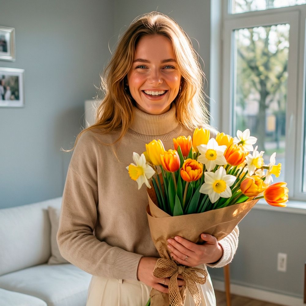 Выгонка цветов к 8 марта